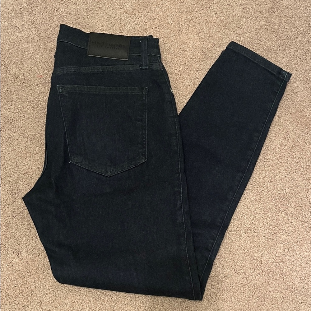 Lucky Brand Black Label Dark Blue Mid-Rise Skinny Ava Jeans 10/30A (30x27)